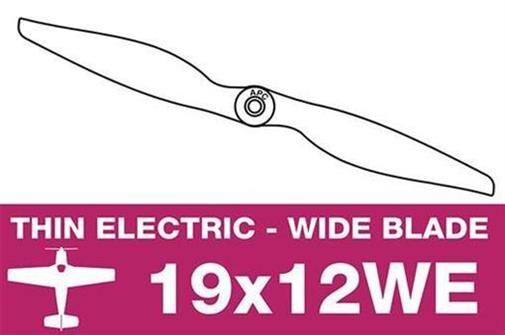 APC Elektro Luftschraube Fein 19X12We / AP-19012WE