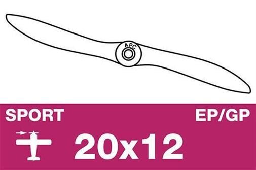 APC Sport Luftschraube EP/GP 20X12 / AP-20012
