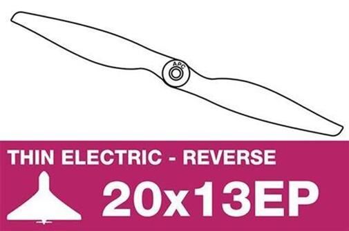 APC Elektro Luftschraube Linkslaufend Fein 20X13EP / AP-20013EP