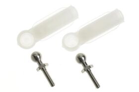 G-Force RC Kugelgelenk Nylon M3 M3 Kurze Gelenkkugel 2 St...