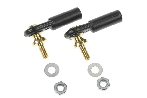 G-Force RC Kugelgelenk Nylon M4 Gross M3 Kurze Gelenkkugel 2 St / GF-2147-001
