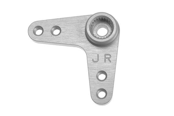 G-Force RC Präzisions Aluminium Servohebel 7075 T-6 Alloy Doppelt 90 Grad. 26mm 23T JR 1 St / GF-3154-001