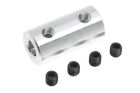 G-Force RC Alu Kupplung Welle 3.2/4mm AD 9mm 1 pc / GF-4005-008