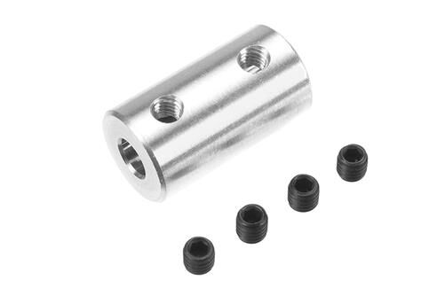 G-Force RC Alu Kupplung Welle 4/4mm AD 10mm 1 pc / GF-4005-013