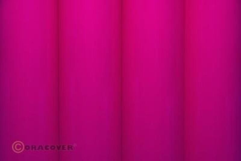 Oracover Fluorescent Magenta ( Length Roll 2m Width 60cm ) / OR-21-013-002