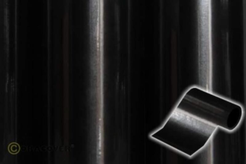 Oracover Oratrim Pearl Charcoal ( Length Roll 2m Width 9,5cm ) / OR-27-077-002