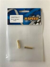 H-SPEED 5mm auf 4mmGoldkontakt-Adapter(2Stk) / HSPP017