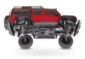 TRAXXAS TRX-4 / TRX4 Land Rover Defender Crawler rot 1/10 Crawler 2.4GHz (Link-fähig) ohne Akku ohne Lader / TRX82056-4R