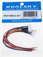 Dualsky 5 PIN FEMALE SET (2 PCS) / DS40098