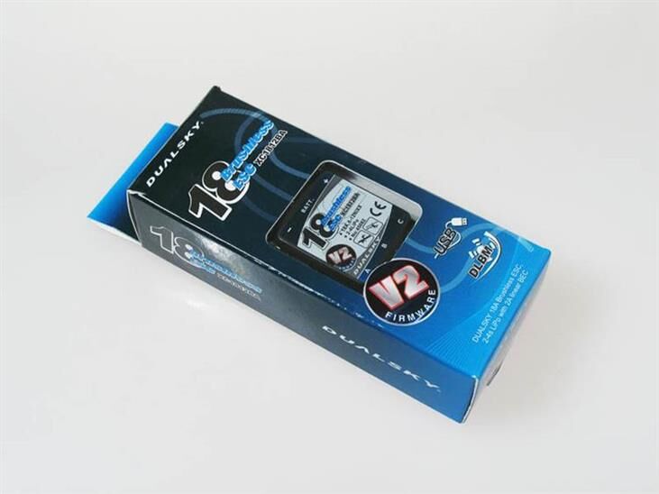 Dualsky XC1812BA V2, ESC 18A, 2-4s LiPo, for plane & heli / DS45082