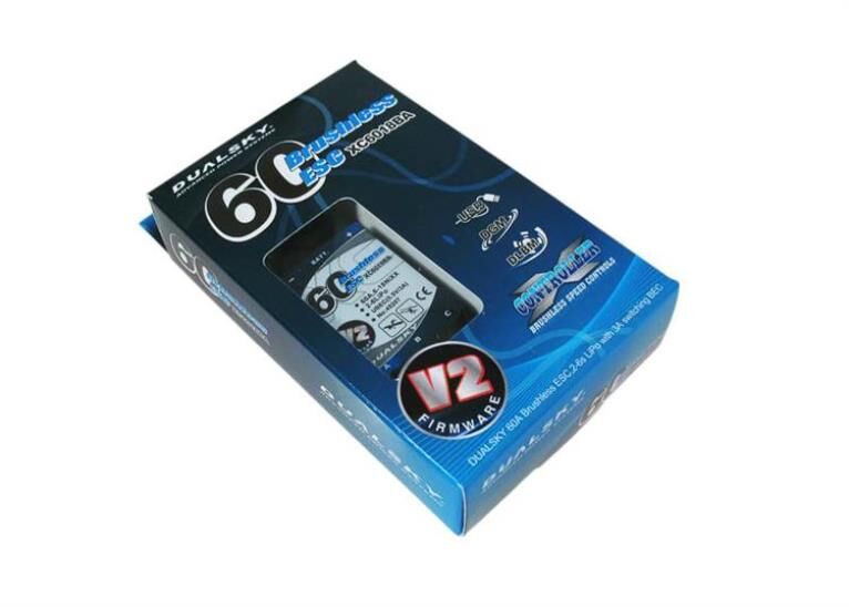 Dualsky XC6018BA V2, ESC 60A, 2-6s LiPo, for plane & heli / DS45207