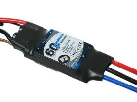 Dualsky XC6018BA V2, ESC 60A, 2-6s LiPo, for plane & heli / DS45207