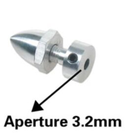 Dualsky PM32S, prop adapter with spinner / DS50339