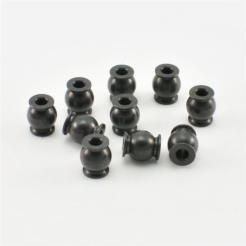 CEN Kugelkopf mit Flansch Hi. Vorspur 7,8/3mm (10 Stück) / GS016