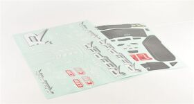 CEN Reeper Karosserie Dekorbogen rot / GS181