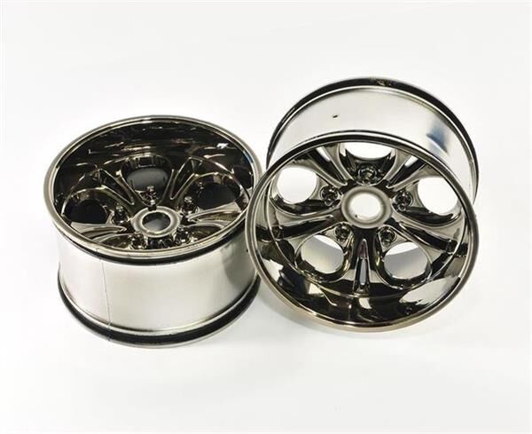 CEN Felgen Rauchgrau Verchromt mit 23mm Sechskant / GS287A