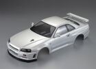 Killerbody Nissan Skyline R34 195mm Perl Weiß lackiert, RTU all-in / KB48644