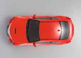 Killerbody Lexus RC F 195mm Orange lackiert, RTU all-in / KB48649