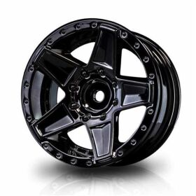 MST-Racing Silver black 648 1.9" wheel (+5) (4) /...