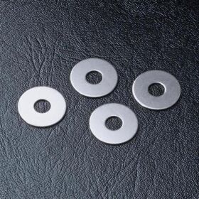 MST-Racing Wheel hub spacer 0.5 (silver) (4) / MST820048S