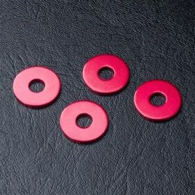 MST-Racing Wheel hub spacer 1.0 (red) (4) / MST820049R