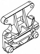 Robitronic Hinterer Bumper ETC,NTC / R30015
