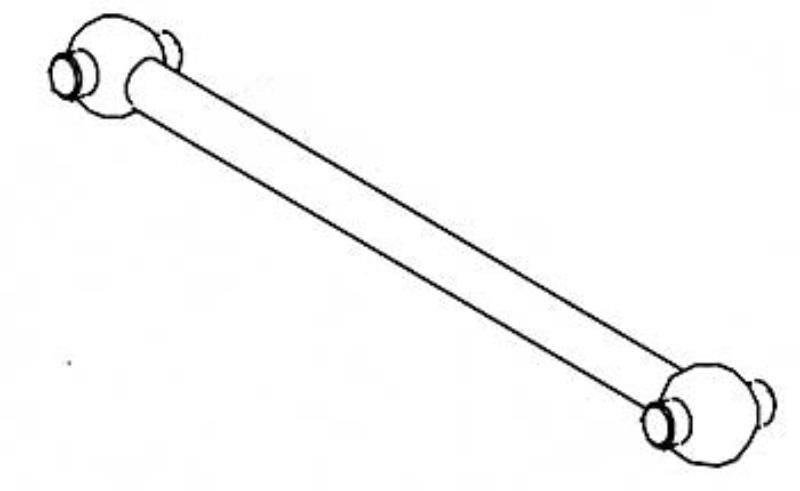 Robitronic Hintere Kardanwelle NTC / R30048