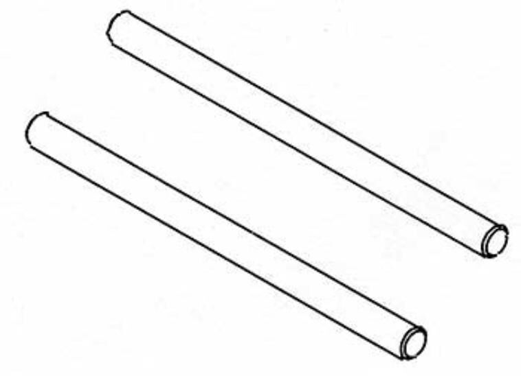 Robitronic Untere Querlenkerstifte Vorne ETC,NTC (2 Stk) / R30055