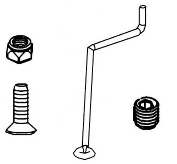 Robitronic Auspuffhalterung Set / R30112