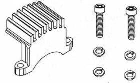 Robitronic Motorbefestigung mit Schrauben / R30165