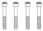 Robitronic M3x25mm Zylinderkopfschraube (4 Stk) / R30181