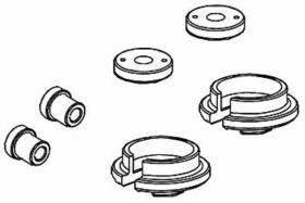 Robitronic Plastikteile Dämpfer / R30405