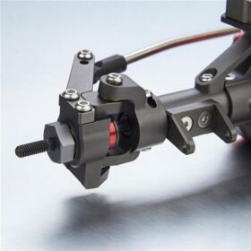 TFL Racing Antriebseinheit Vorne komplett V2 für Axial SCX10 Rot / TC1507-21T