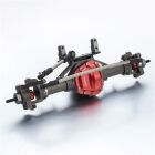 TFL Racing Antriebseinheit Vorne komplett V2 für Axial SCX10 Rot / TC1507-21T