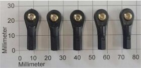 Robbe Modellsport Kugelpfanne mit Kugel (Bohr. D2,5)...