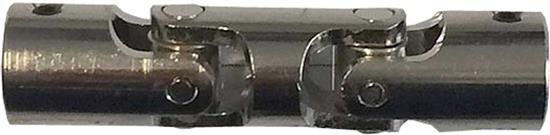 Robbe Modellsport Gelenkkupplung doppelt Stahl D12xL52mm Bohrung 5/5 / 5221