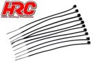 HRC Racing Kabelbinder Kurz (100mm) schwarz (10 Stk.) / HRC5021BK