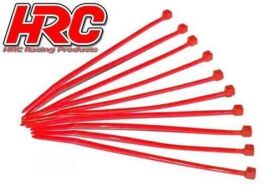 HRC Racing Kabelbinder Kurz (100mm) Rot (10 Stk.) /...