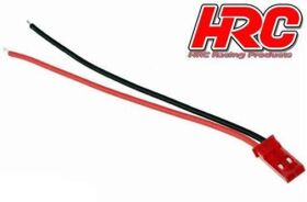 HRC Racing Akku Kabel 22AWG 20cm BEC männchen...