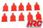 HRC Racing Litzen für Karosserieklammern für 1:10 Rot (10 Stk.) / HRC2041RE