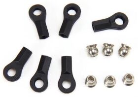 Team Magic Kugelkopfpfannen und Kugeln Schwarz 6 Stk /...