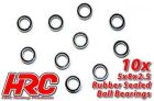 HRC Racing Kugellager metrisch 5x 8x2.5mm Gummidichtung (10 Stk.) / HRC1212RS