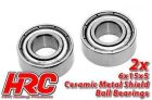 HRC Racing Kugellager metrisch 6x15x5mm TSW Pro Racing Keramik (2 Stk.) / HRC1260CA