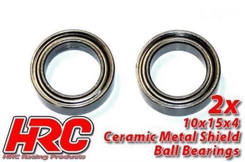 HRC Racing Kugellager metrisch 10x15x4mm TSW Pro Racing Keramik (2 Stk.) / HRC1264CA