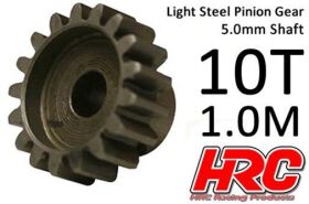 HRC Racing Motorritzel 1.0M / 5mm Achse Stahl Leicht 10Z...