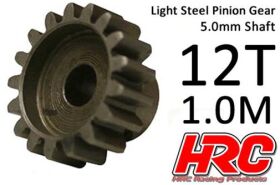 HRC Racing Motorritzel 1.0M / 5mm Achse Stahl Leicht 12Z...