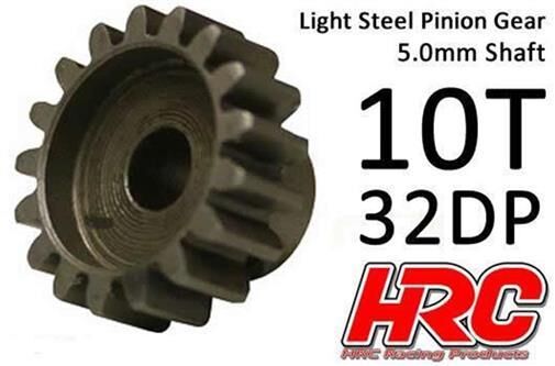 HRC Racing Motorritzel 32DP / 5mm Achse Stahl Leicht 10Z / HRC73210