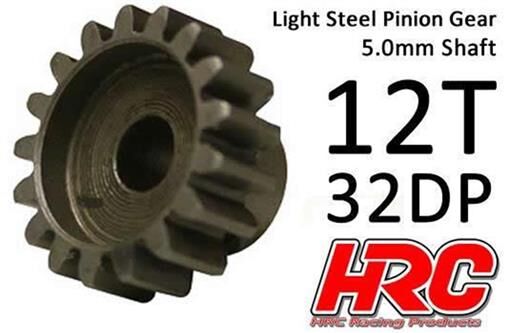 HRC Racing Motorritzel 32DP / 5mm Achse Stahl Leicht 12Z / HRC73212