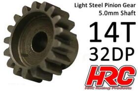 HRC Racing Motorritzel 32DP / 5mm Achse Stahl Leicht 14Z...
