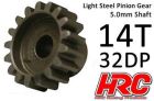 HRC Racing Motorritzel 32DP / 5mm Achse Stahl Leicht 14Z / HRC73214